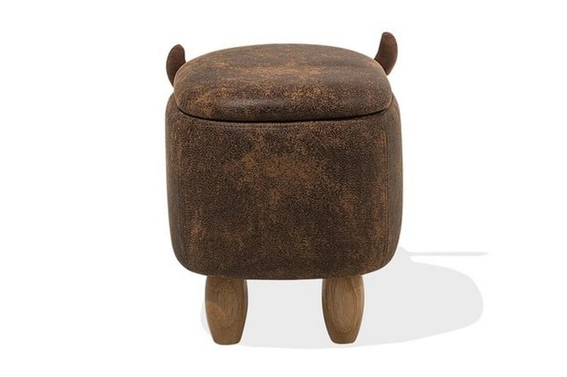 Cow Sittpuff 60 cm - Brun - Möbler - Stolar & fåtöljer - Pall & puff - Sittpuff
