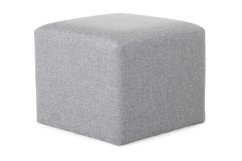 Crazy Boxypall - Ljusgrå - Möbler - Stolar & fåtöljer - Pall & puff - Sittpuff