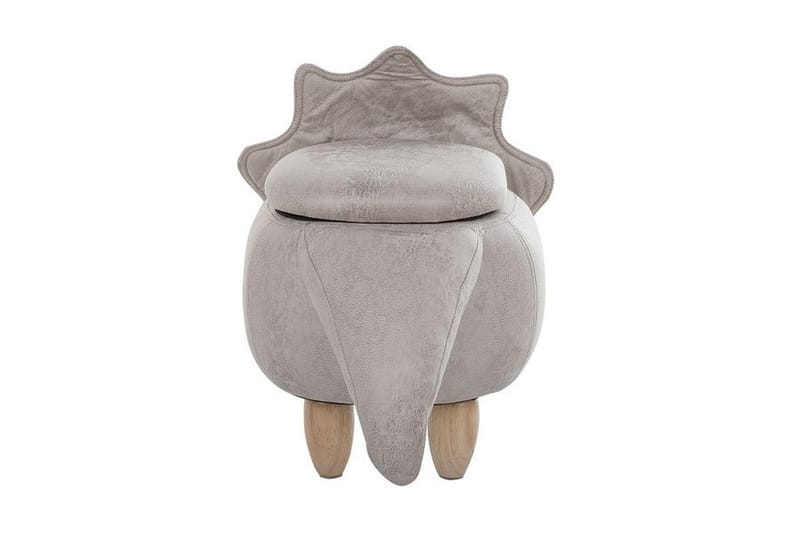 Daesia Sittpuff med Förvaring - Grå - Möbler - Stolar & fåtöljer - Pall & puff - Sittpuff