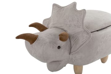 Daesia Sittpuff med Förvaring - Grå - Möbler - Stolar & fåtöljer - Pall & puff - Sittpuff