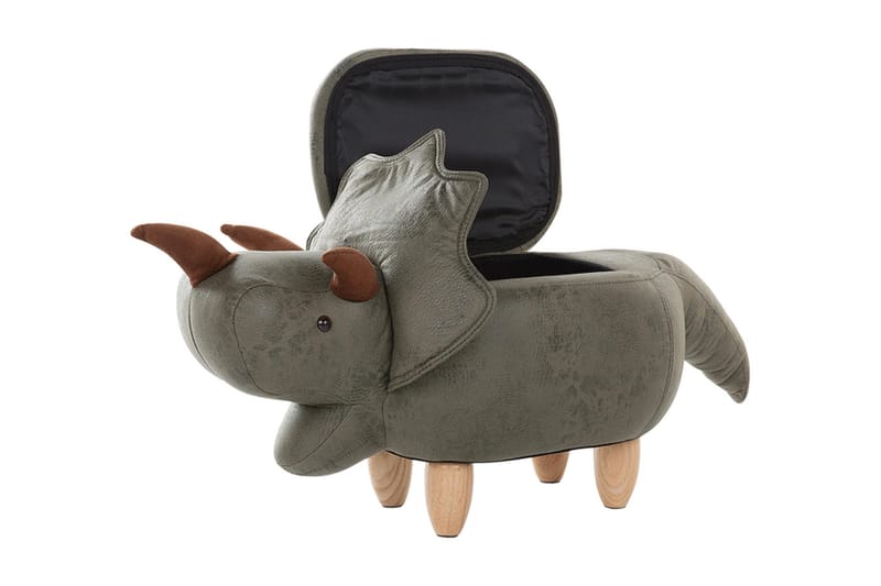 Daesia Sittpuff med Förvaring - Grön - Möbler - Stolar & fåtöljer - Pall & puff - Sittpuff