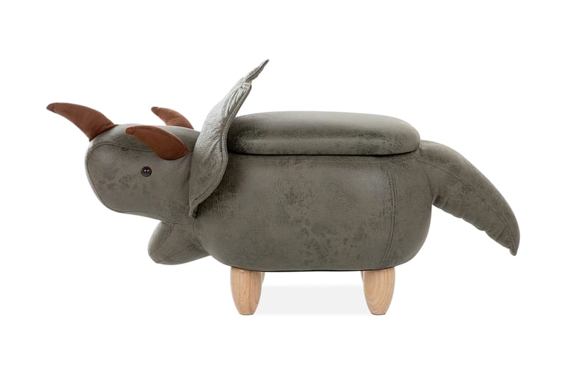 Daesia Sittpuff med Förvaring - Grön - Möbler - Stolar & fåtöljer - Pall & puff - Sittpuff