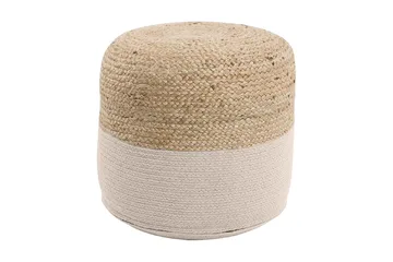 Dalama Sittpuff 46 cm - Beige - Möbler - Stolar & fåtöljer - Pall & puff - Sittpuff
