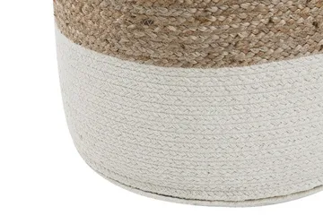 Dalama Sittpuff 46 cm - Beige - Möbler - Stolar & fåtöljer - Pall & puff - Sittpuff