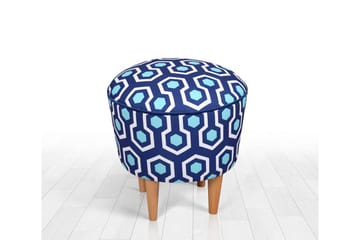 Debesis Sittpuff 42 cm - Blå - Möbler - Stolar & fåtöljer - Pall & puff - Sittpuff