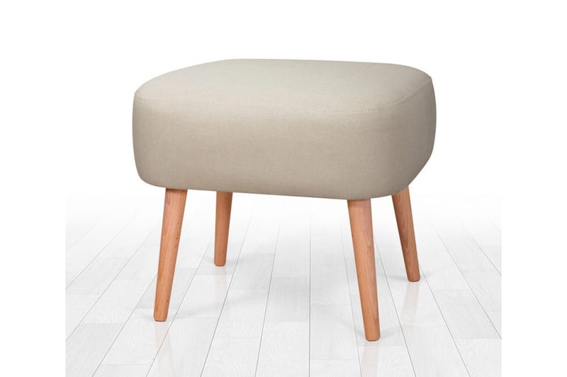 Demopolis Sittpuff 50 cm - Beige - Möbler - Stolar & fåtöljer - Pall & puff - Sittpuff