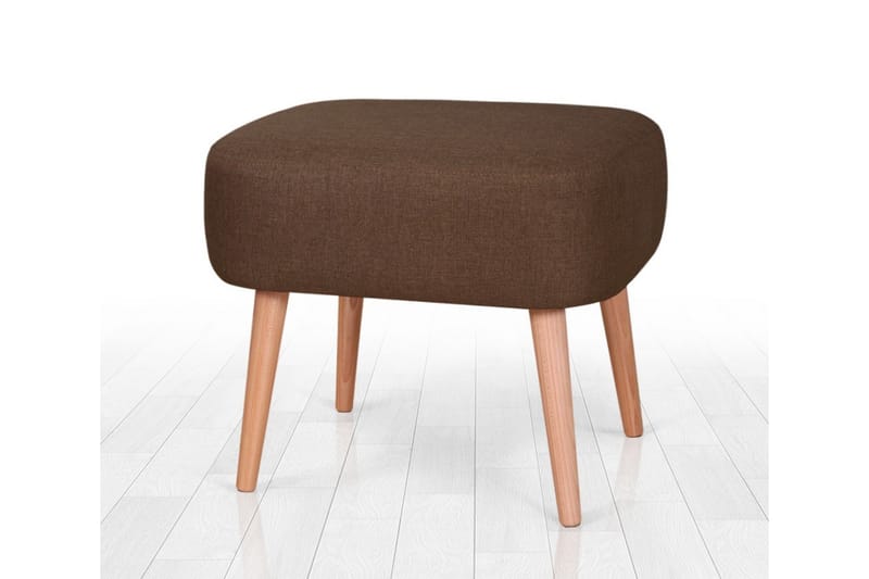 Demopolis Sittpuff 50 cm - Brun - M�öbler - Stolar & fåtöljer - Pall & puff - Sittpuff