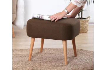Demopolis Sittpuff 50 cm - Brun - Möbler - Stolar & fåtöljer - Pall & puff - Sittpuff