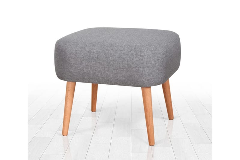 Demopolis Sittpuff 50 cm - Grå - Möbler - Stolar & fåtöljer - Pall & puff - Sittpuff