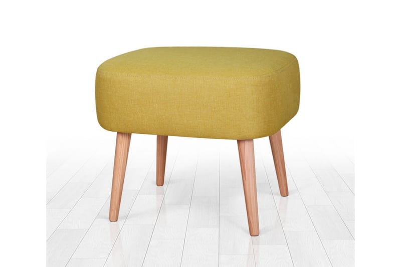 Demopolis Sittpuff 50 cm - Gul - Möbler - Stolar & fåtöljer - Pall & puff - Sittpuff