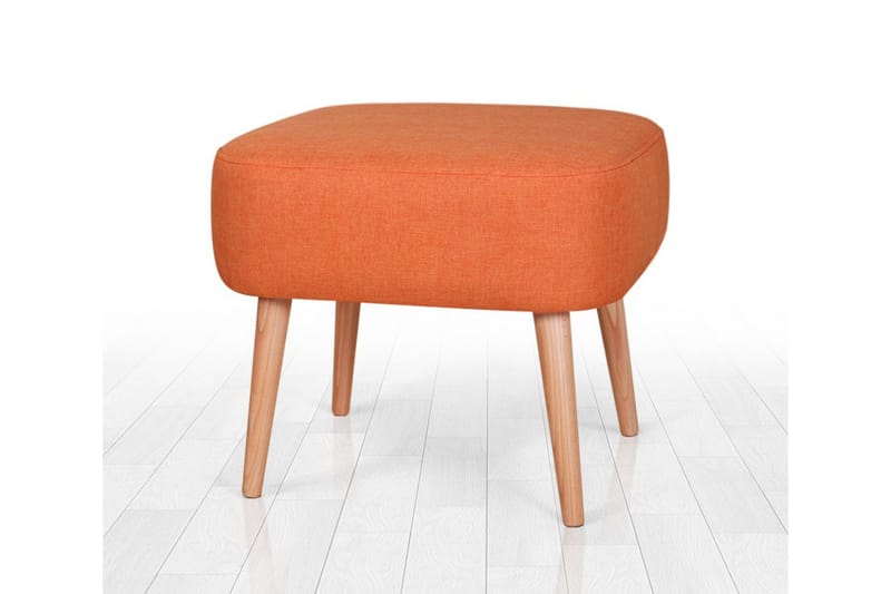Demopolis Sittpuff 50 cm - Orange - Möbler - Stolar & fåtöljer - Pall & puff - Sittpuff