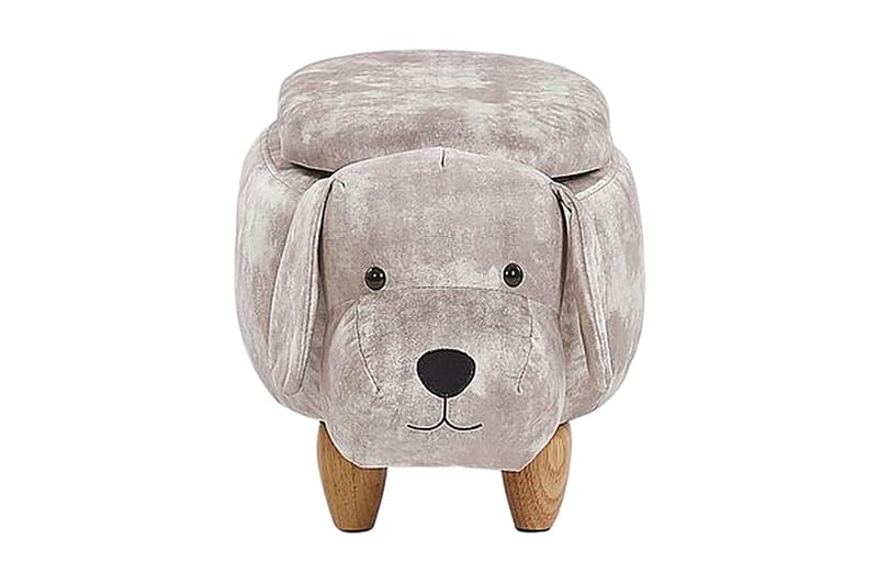 Doggy Sittpuff med Förvaring - Beige - Sittmöbler med förvaring - Sittpuff