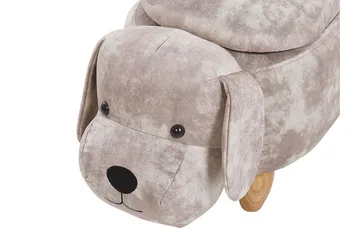 Doggy Sittpuff med Förvaring - Beige - Möbler - Stolar & fåtöljer - Pall & puff - Sittpuff