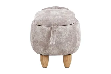 Doggy Sittpuff med Förvaring - Beige - Möbler - Stolar & fåtöljer - Pall & puff - Sittpuff