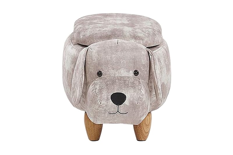 Doggy Sittpuff med Förvaring - Beige - Möbler - Stolar & fåtöljer - Pall & puff - Sittpuff - Sittpuff med förvaring