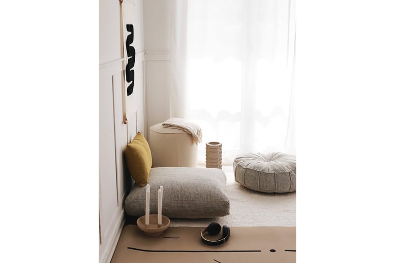 Dokuma Sittpuff 70 cm - Ljusgrå - Möbler - Stolar & fåtöljer - Pall & puff - Sittpuff