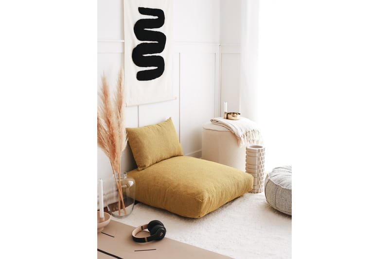 Dokuma Sittpuff 70 cm - Senap - Möbler - Stolar & fåtöljer - Pall & puff - Sittpuff