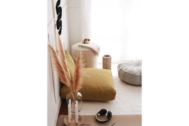 Dokuma Sittpuff 70 cm - Senap - Möbler - Stolar & fåtöljer - Pall & puff - Sittpuff