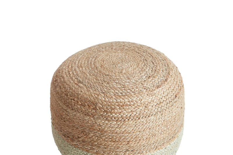 Sittpuff Duki Natur/Beige/Grön - Natur/Beige/Grön - Möbler - Stolar & fåtöljer - Pall & puff - Sittpuff