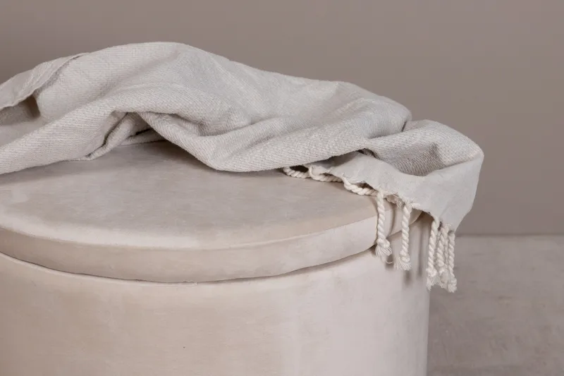 Dunken Sittpuff - Beige - Möbler - Stolar & fåtöljer - Pall & puff - Sittpuff - Sittpuff med förvaring