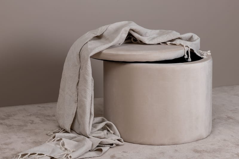 Dunken Sittpuff - Beige - Möbler - Stolar & fåtöljer - Pall & puff - Sittpuff - Sittpuff med förvaring