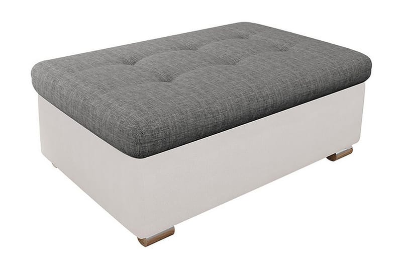 Dynir Puff - Svart/Grå/Vit - Möbler - Stolar & fåtöljer - Pall & puff - Sittpuff