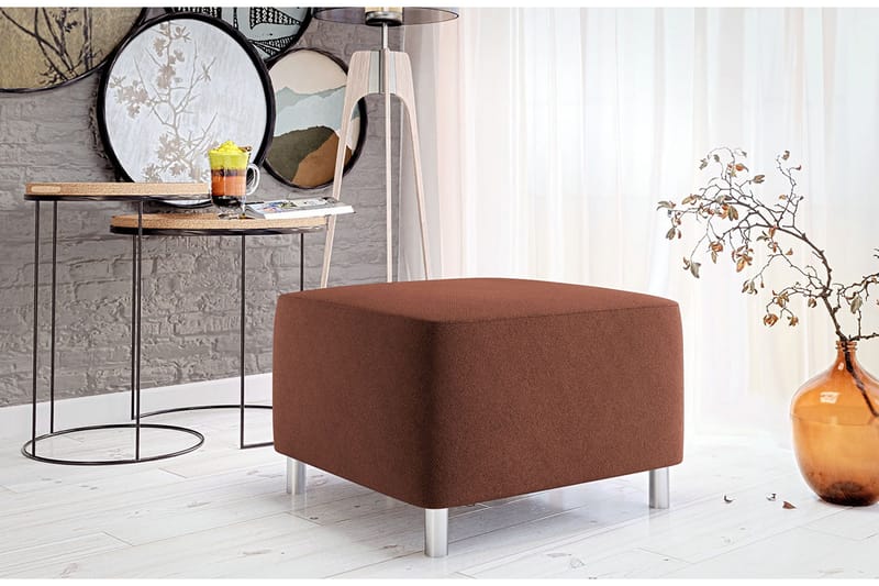 Eifion Sittpuff Rosa - Möbler - Stolar & fåtöljer - Pall & puff - Sittpuff