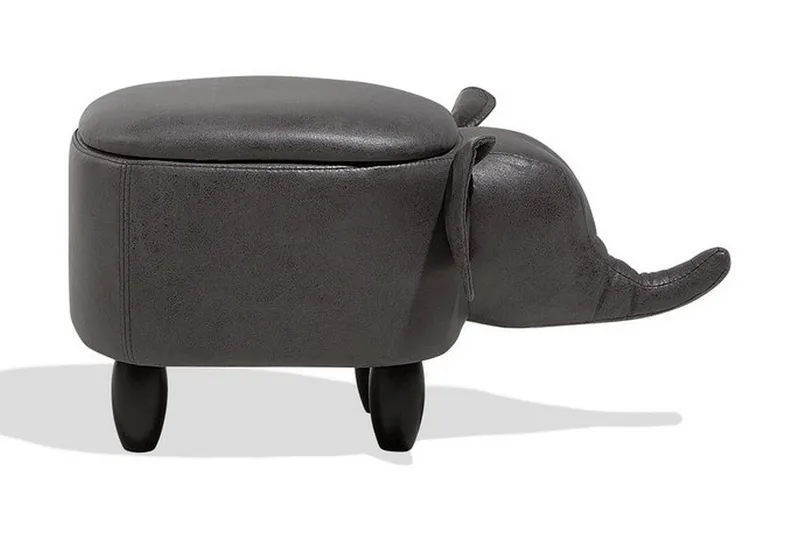 Elephant Sittpuff 70 cm - Grå - Möbler - Stolar & fåtöljer - Pall & puff - Sittpuff