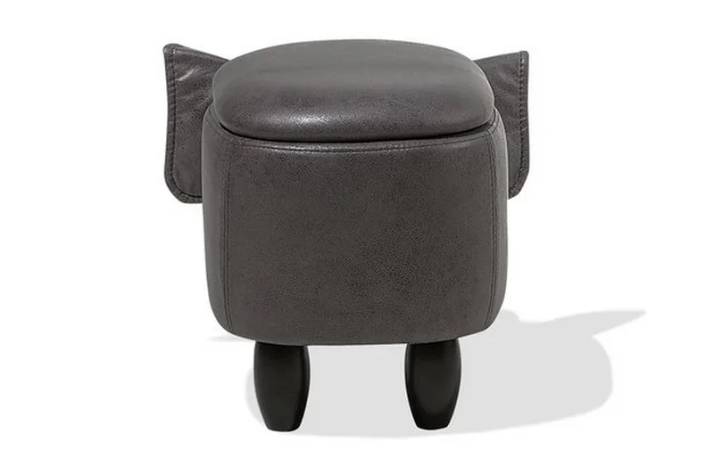 Elephant Sittpuff 70 cm - Grå - Möbler - Stolar & fåtöljer - Pall & puff - Sittpuff
