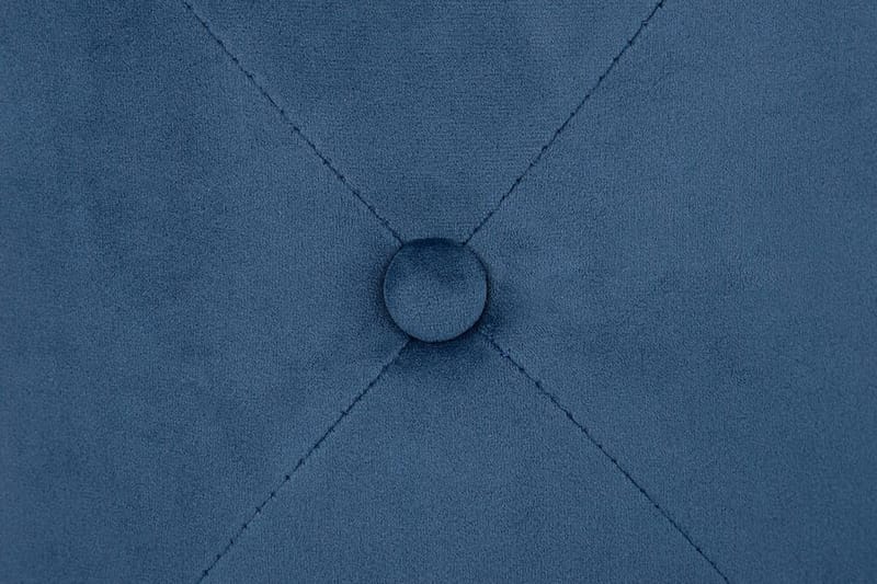 Emmerlyn Sittpuff Sammet - Blå - Möbler - Stolar & fåtöljer - Pall & puff - Sittpuff