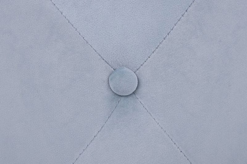 Emmerlyn Sittpuff Sammet - Grå - Möbler - Stolar & fåtöljer - Pall & puff - Sittpuff