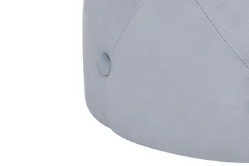 Emmerlyn Sittpuff Sammet - Grå - Möbler - Stolar & fåtöljer - Pall & puff - Sittpuff