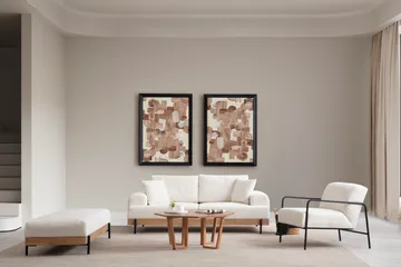 Eti Sittpuff 68 cm - Vit - Möbler - Stolar & fåtöljer - Pall & puff - Sittpuff