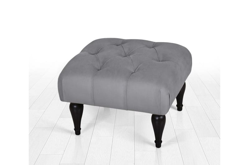 Frankfort Sittpuff 51 cm - Grå - Möbler - Stolar & fåtöljer - Pall & puff - Sittpuff