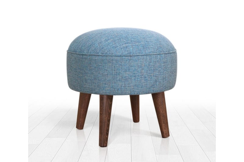 Fredericton Sittpuff 45 cm - Blå - Möbler - Stolar & fåtöljer - Pall & puff - Sittpuff