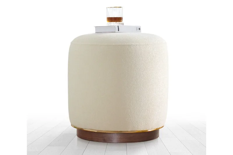 Galena Sittpuff 42 cm, Beige