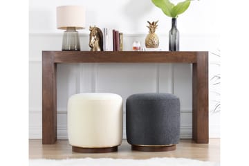 Galena Sittpuff 42 cm - Beige - Möbler - Stolar & fåtöljer - Pall & puff - Sittpuff