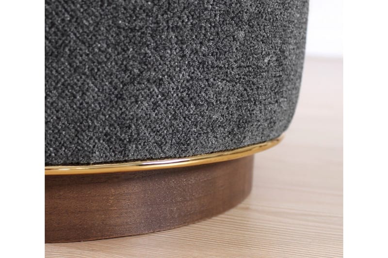 Galena Sittpuff 42 cm - Grå - Möbler - Stolar & fåtöljer - Pall & puff - Sittpuff