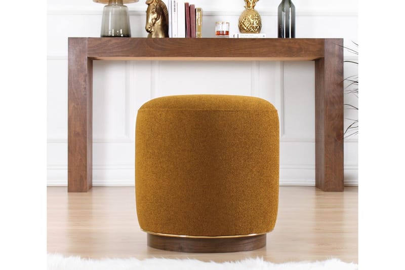 Galena Sittpuff 42 cm - Olivgrön - Möbler - Stolar & fåtöljer - Pall & puff - Sittpuff