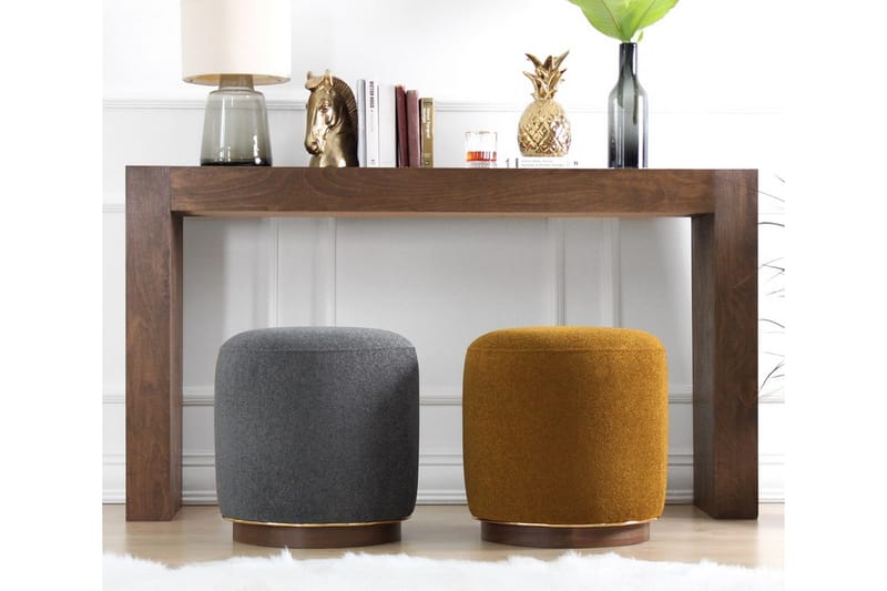 Galena Sittpuff 42 cm - Olivgrön - Möbler - Stolar & fåtöljer - Pall & puff - Sittpuff