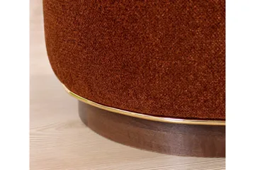 Galena Sittpuff 42 cm - Röd - Möbler - Stolar & fåtöljer - Pall & puff - Sittpuff