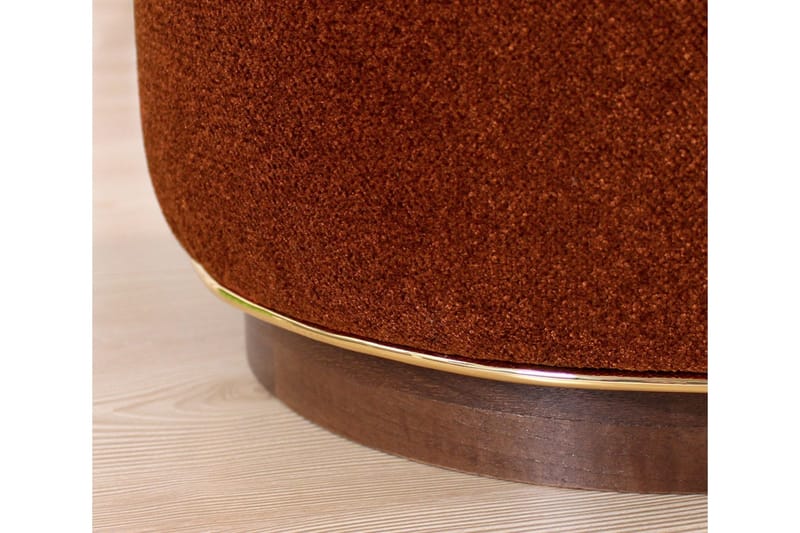 Galena Sittpuff 42 cm - Röd - Möbler - Stolar & fåtöljer - Pall & puff - Sittpuff