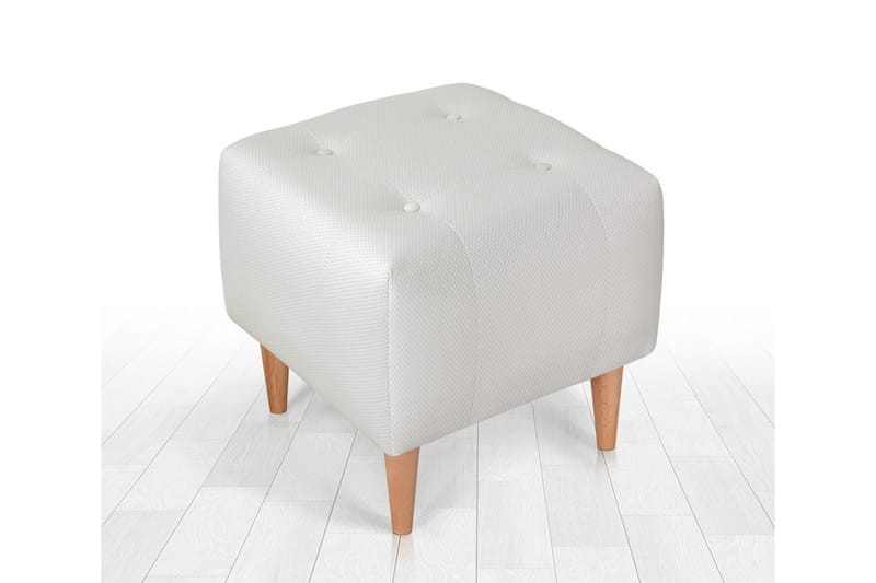 Grants Sittpuff 43 cm - Beige - Möbler - Stolar & fåtöljer - Pall & puff - Sittpuff