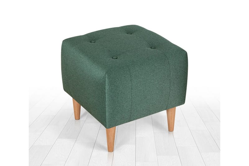 Grants Sittpuff 43 cm - Grön - Möbler - Stolar & fåtöljer - Pall & puff - Sittpuff