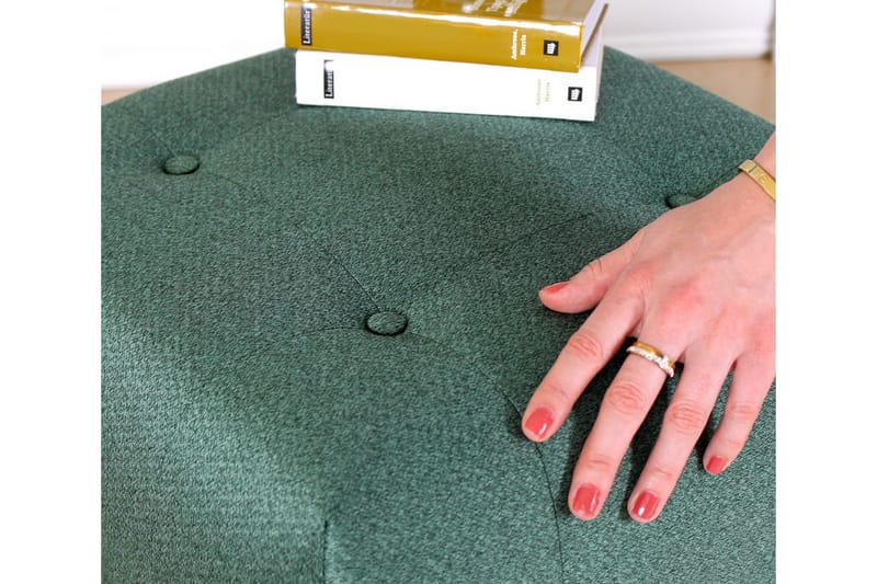 Grants Sittpuff 43 cm - Grön - Möbler - Stolar & fåtöljer - Pall & puff - Sittpuff