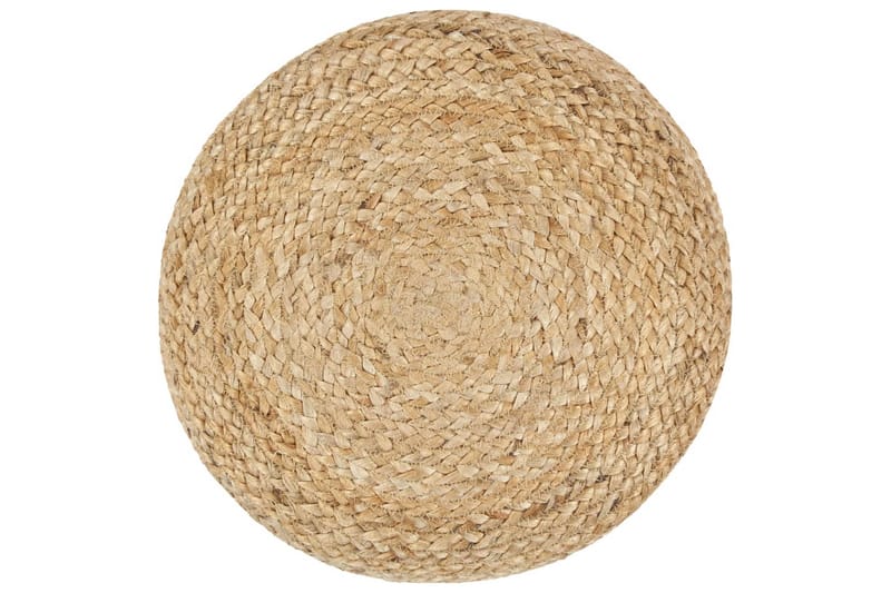 Handgjord sittpuff 40x45 cm jute - Brun - Möbler - Stolar & fåtöljer - Pall & puff - Sittpuff