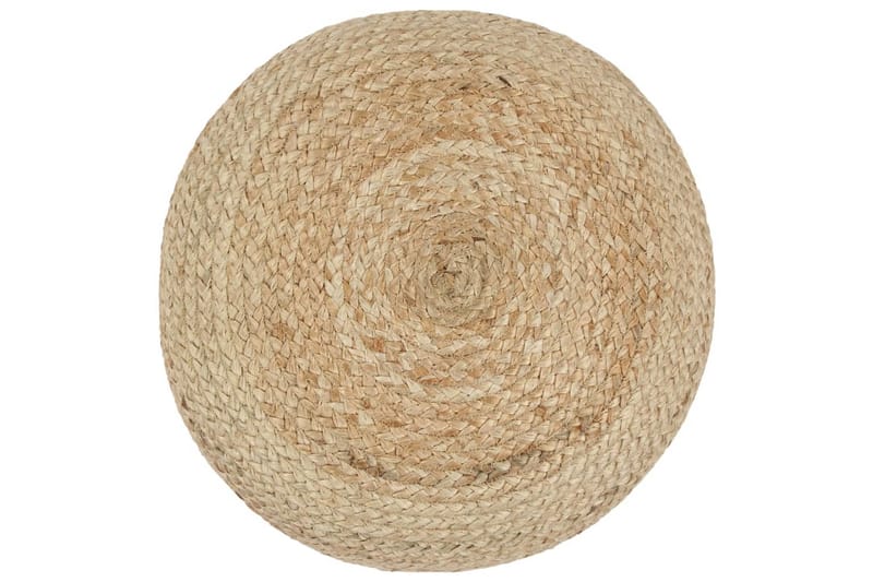 Handgjord sittpuff 45x30 cm jute - Brun - Möbler - Stolar & fåtöljer - Pall & puff - Sittpuff