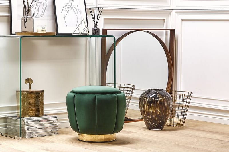 Hansmeyer Sittpuff - Grön - Möbler - Stolar & fåtöljer - Pall & puff - Sittpuff