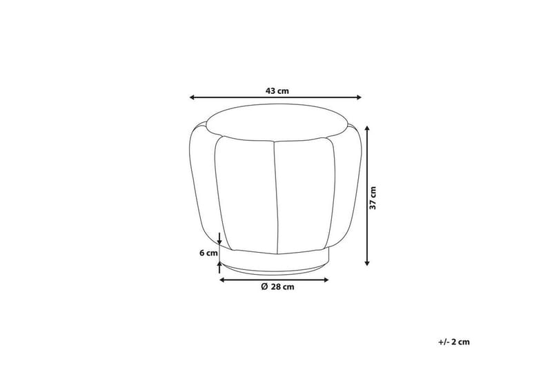 Hansmeyer Sittpuff - Grön - Möbler - Stolar & fåtöljer - Pall & puff - Sittpuff
