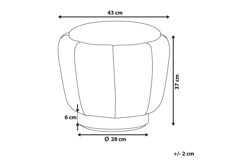 Hansmeyer Sittpuff - Grön - Möbler - Stolar & fåtöljer - Pall & puff - Sittpuff